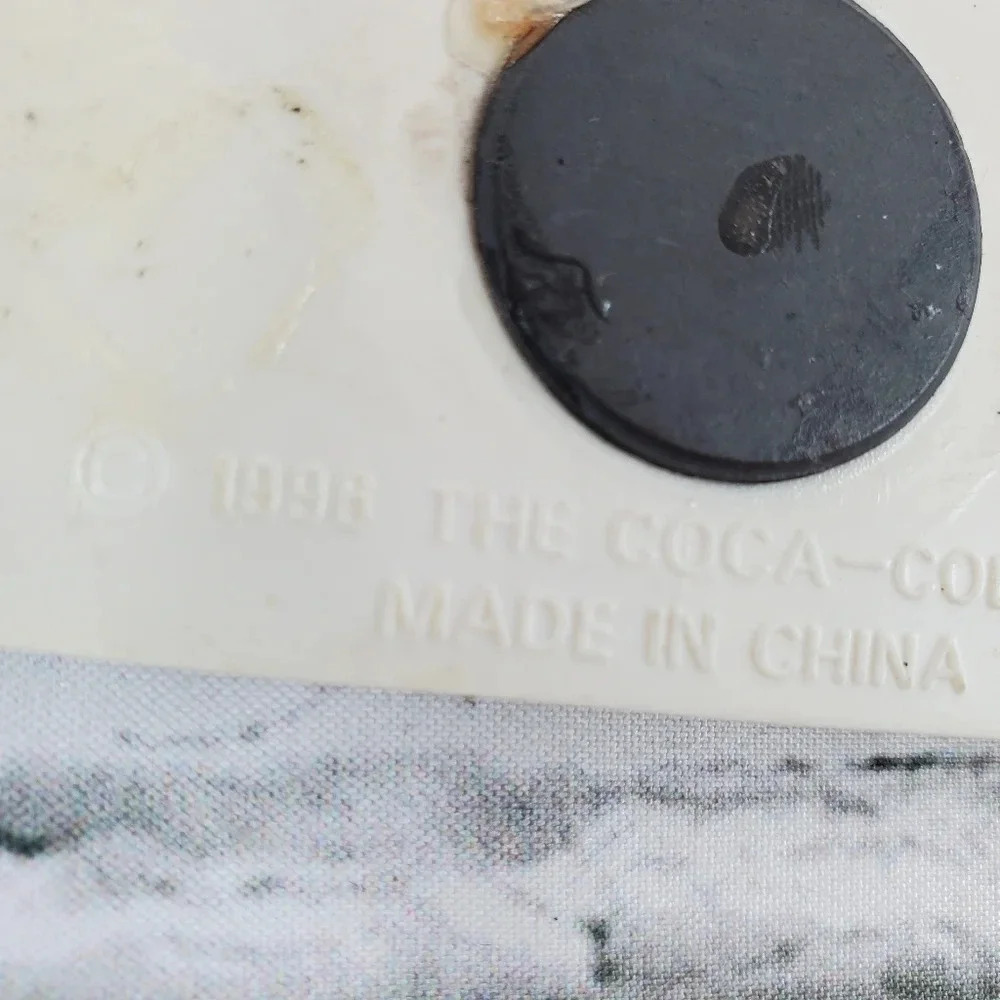 1996 Green and Red 5 cent Coke Magnet Coca Cola 90s Vintage Collectable Magnet41 - Picture 4 of 6